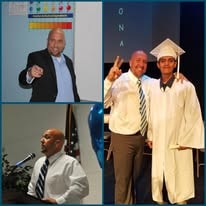 Graduation 2019 collage featuring CEO Russell Degnan with graduates