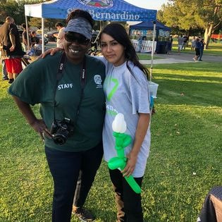 ONH staff at San Bernardino Parks & Recreation event