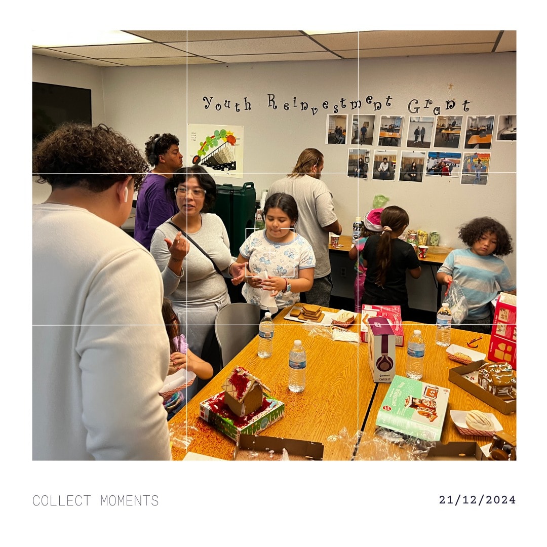 Youth Reinvestment Grant holiday community event December 2024